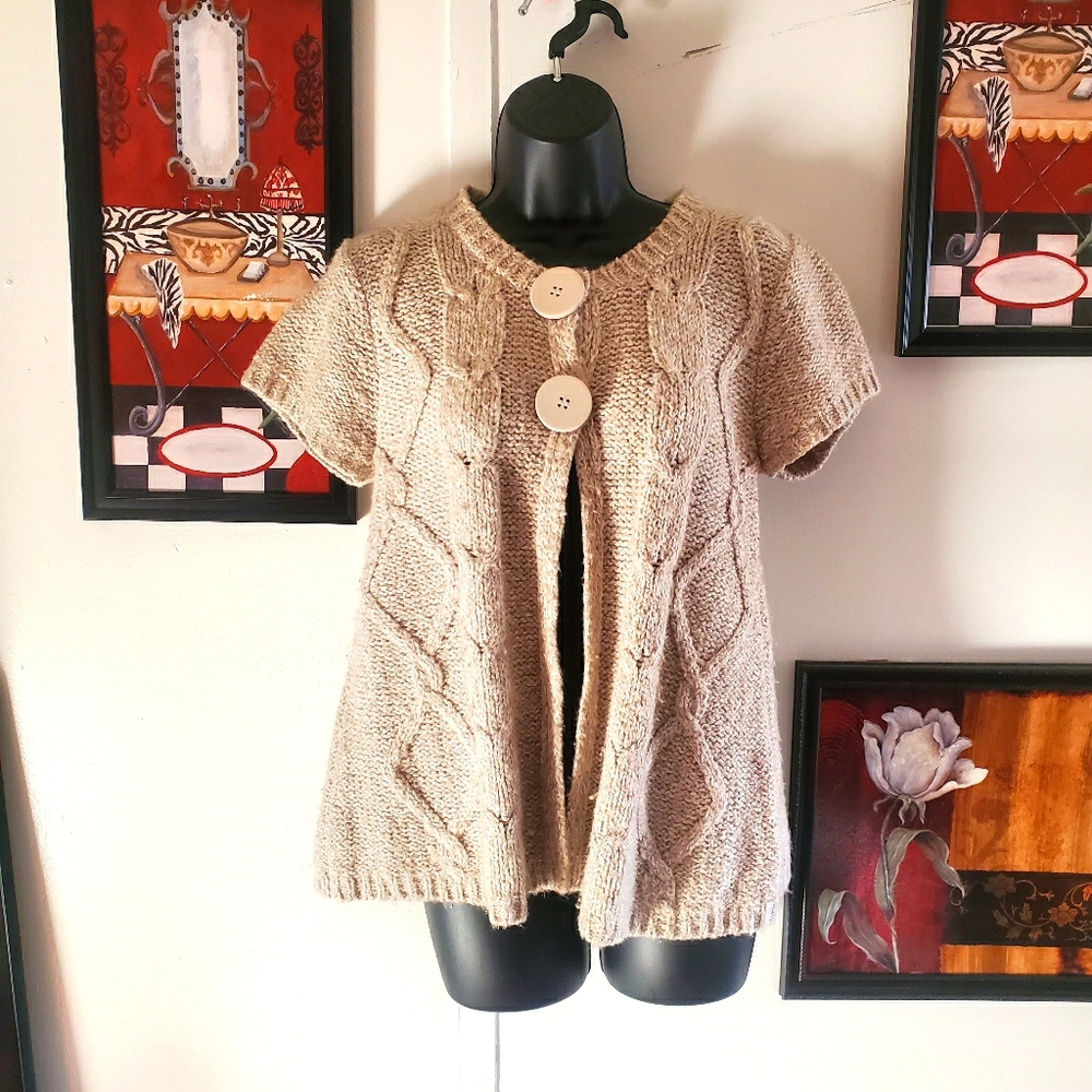3/$15 Dolce Cabo wool blend cardigan